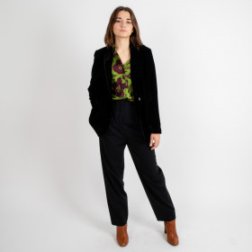 Pantalon large RIVAL Noir 