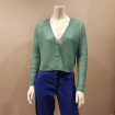 Gilet court mohair OMEGA Tilleul 