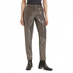 Lowry mid rise slim pant in mixed sequins Black  