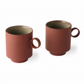 Set de 2 Mug Céramique Terra 