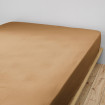 Drap housse Gaze de Coton Unie GAÏA