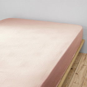 Drap housse Gaze de Coton Unie GAÏA