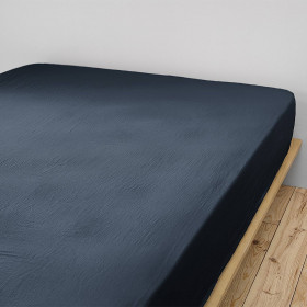 Drap housse Gaze de Coton Unie GAÏA