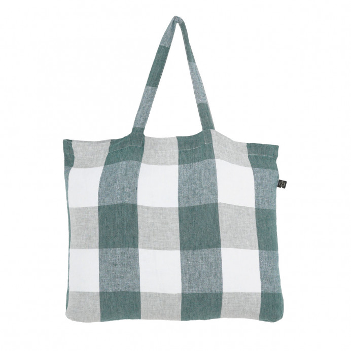 Harmony Textile - Haomy Sac Cabas PALMA en Lin Lavé - 60x35