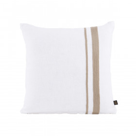 Housse de Coussin MALAGA en Lin Brodé