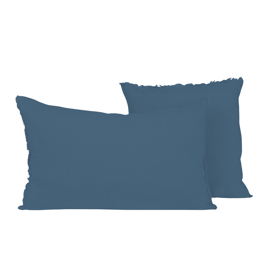 Housse de Coussin VITI en Lin Lavé