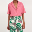 Chemise manches courtes en voile de coton Charlie 