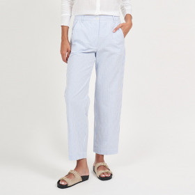 Pantalon en seersucker Paradis 