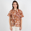 Chemise manches courtes brodées Sada Kate 