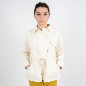 Veste saharienne à cordon Sahel uni 