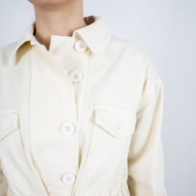 Veste saharienne à cordon Sahel uni 