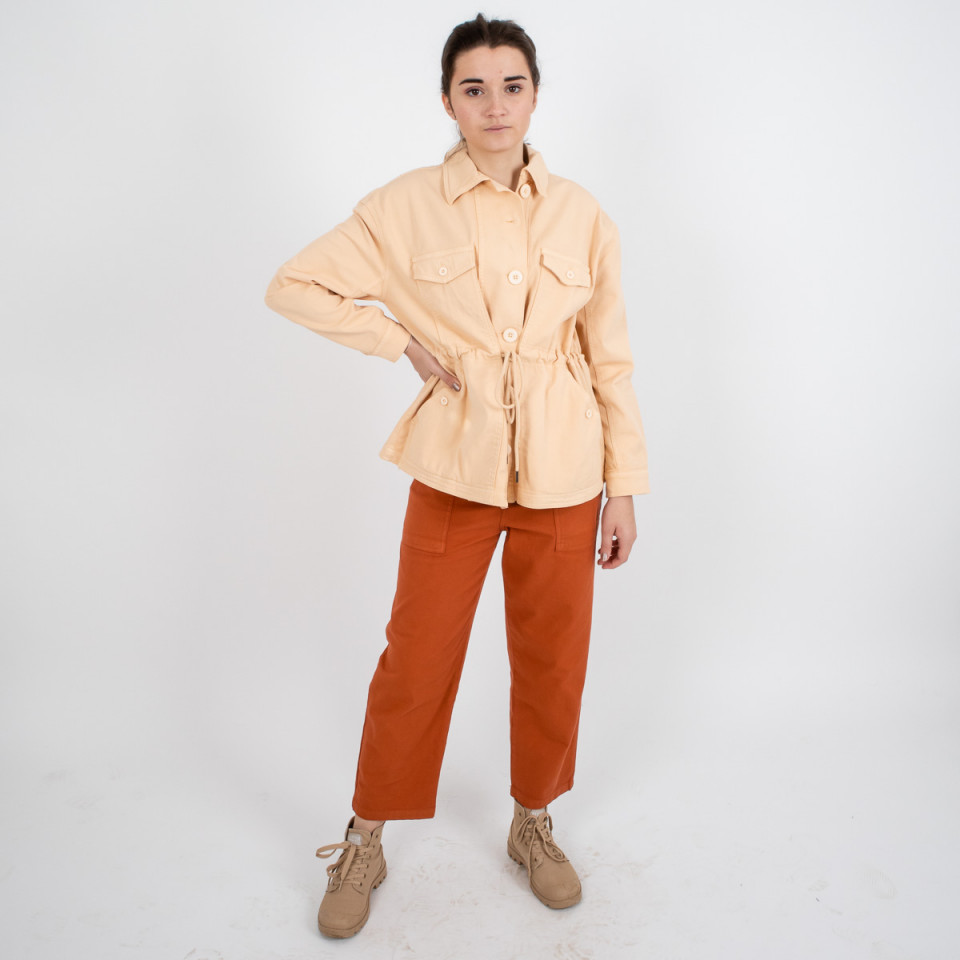 Veste saharienne à cordon Sahel uni 