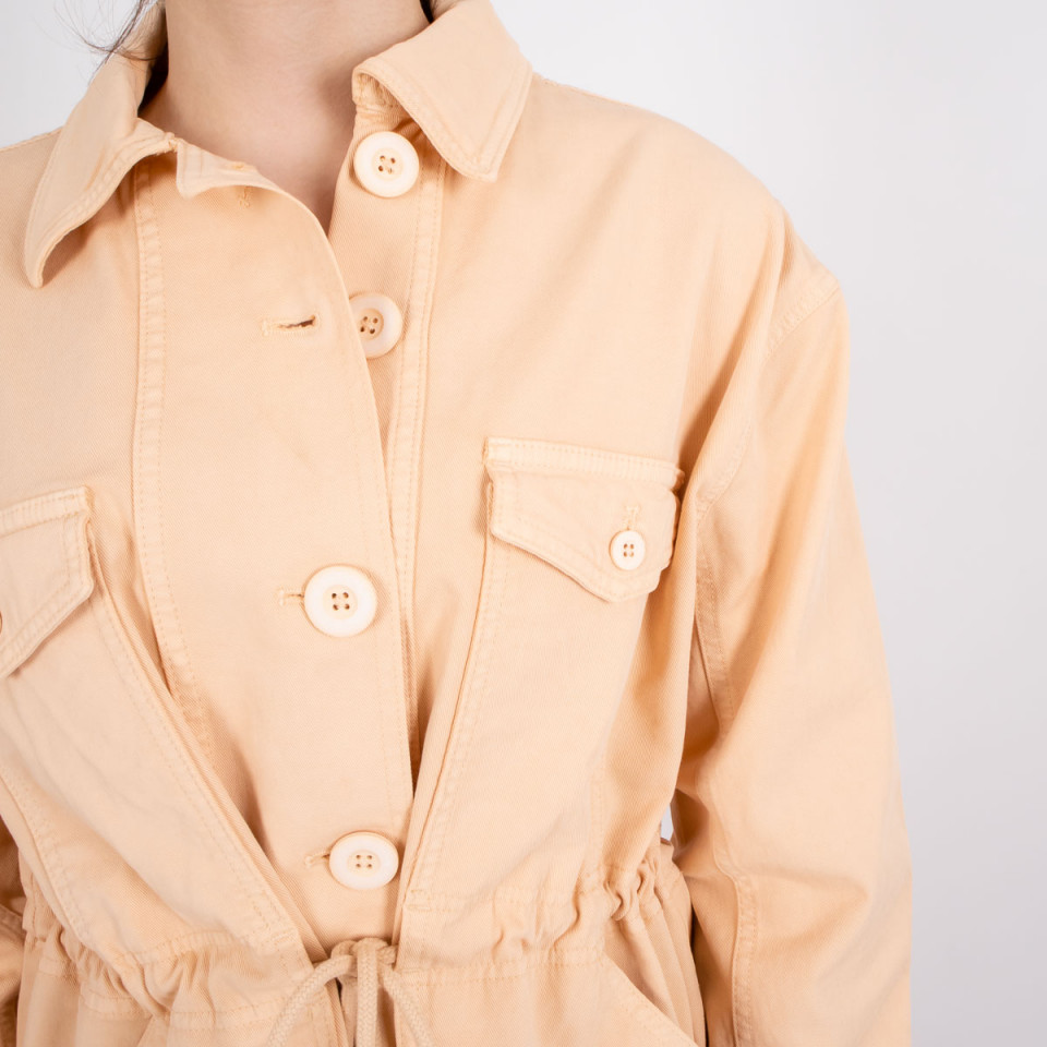 Veste saharienne à cordon Sahel uni 