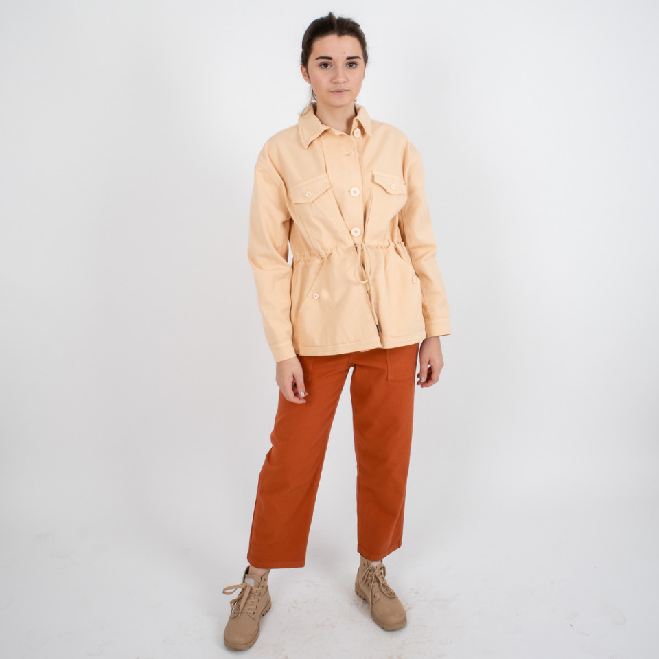 Veste saharienne à cordon Sahel uni 