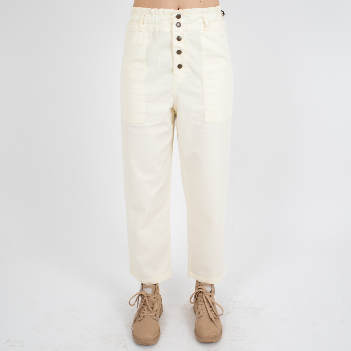 Pantalon élastique en coton Californie 