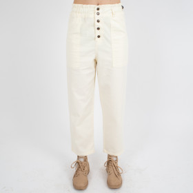 Pantalon élastique en coton Californie 
