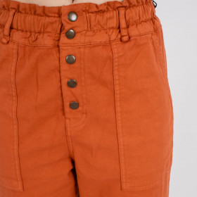 Pantalon élastique en coton Californie 