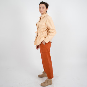 Pantalon élastique en coton Californie 