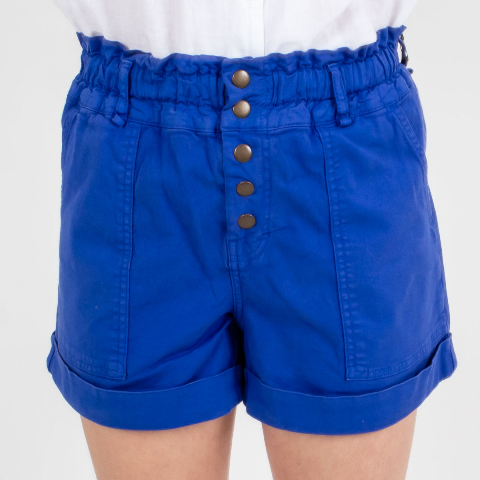 Short uni en coton élastiqué Bandit 