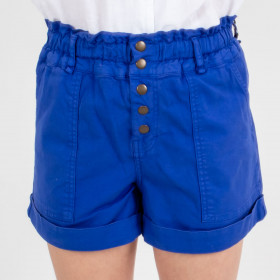 Short uni en coton élastiqué Bandit 