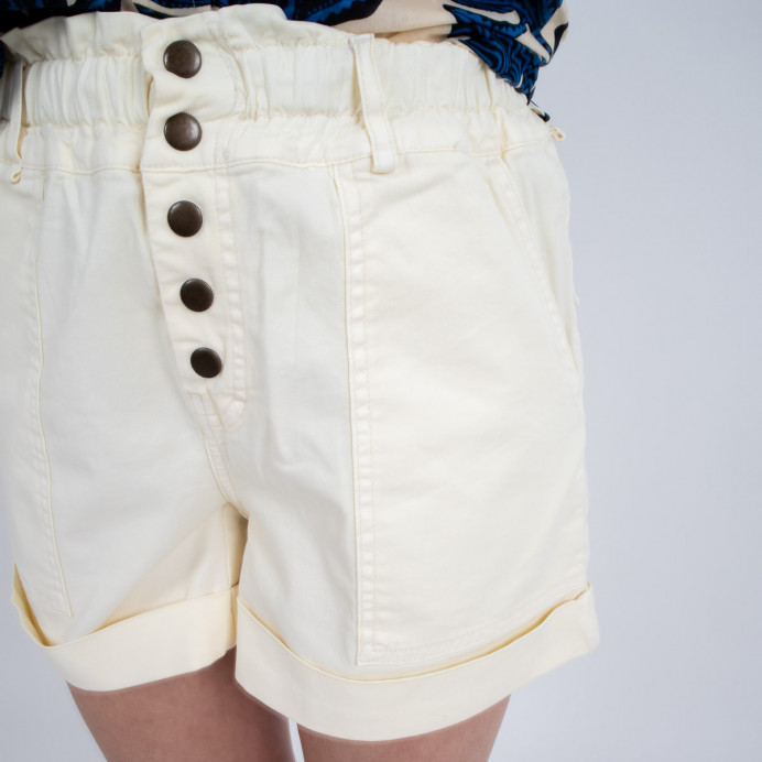 Hod Paris Short uni en coton élastiqué Bandit