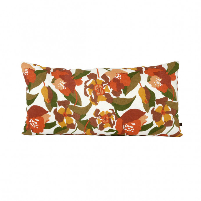 Harmony Textile - Haomy Housse de Coussin IBIZA en Lin Lavé