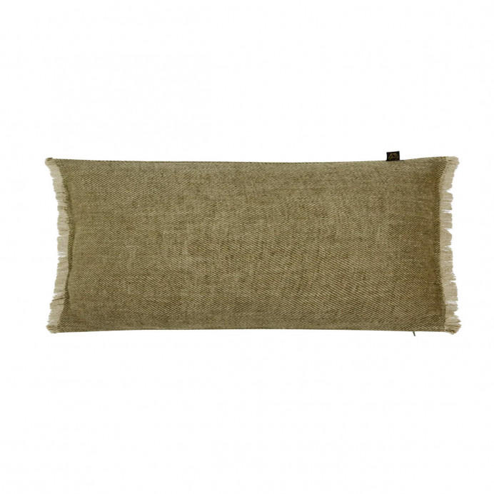 Harmony Textile - Haomy Housse de Coussin CUBA en Lin Chiné