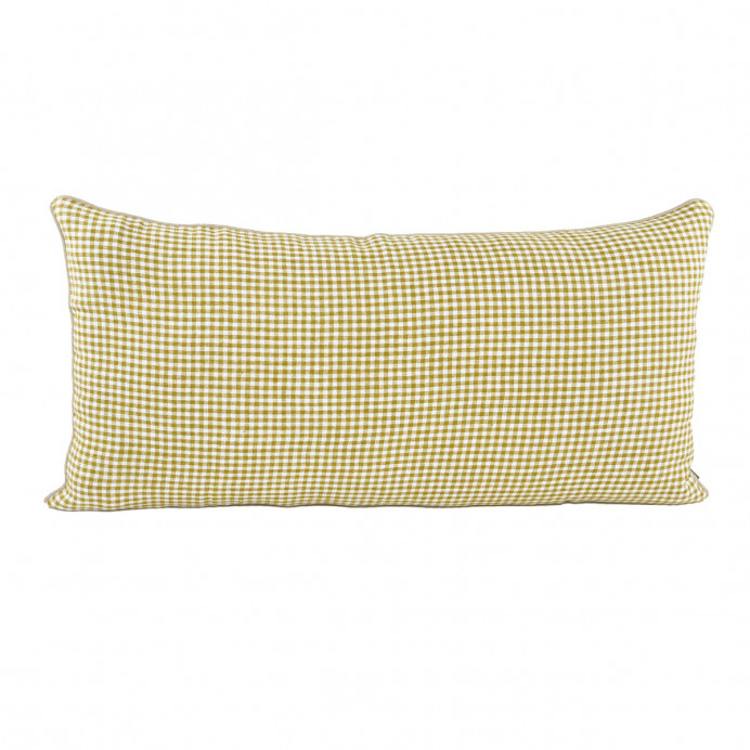 Harmony Textile - Haomy Housse de Coussin PIANA en Lin Tissé