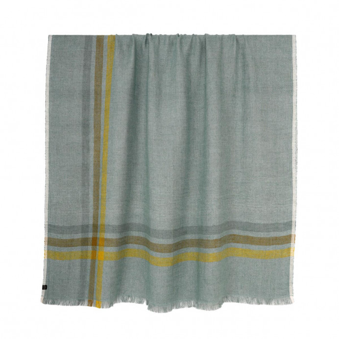 Harmony Textile - Haomy Plaid MALIBU en Lin Chiné - 135X190