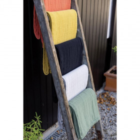 Jeté de lit en coton recyclé Lisa