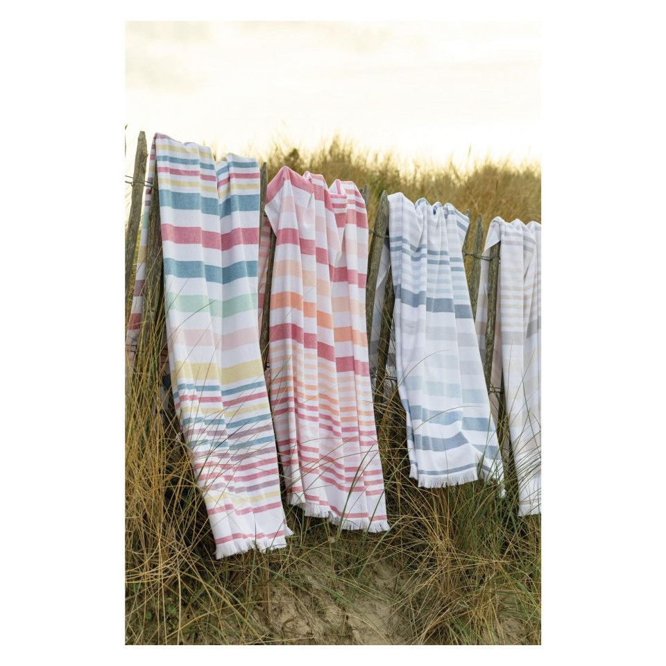 Fouta en coton recyclé Samoa 100x200 