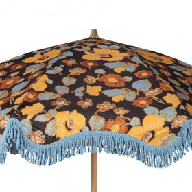 Parasol vintage avec franges "Floral Energy" 