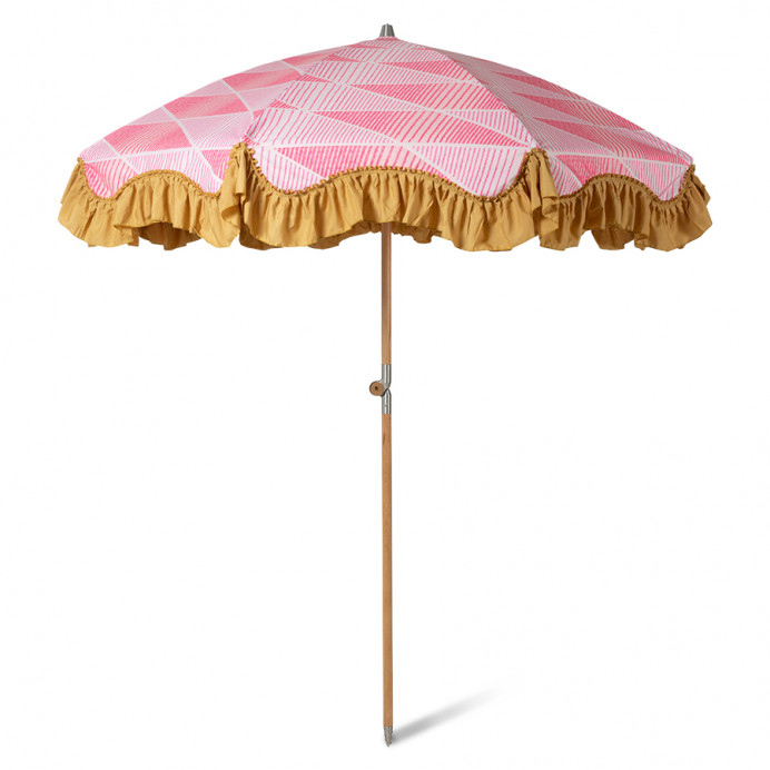 HK Living Parasol vintage Pink "Graphic Twist"