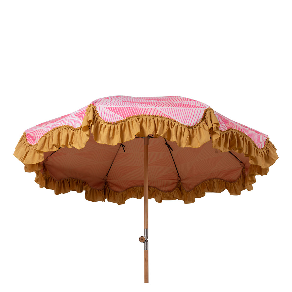 Parasol vintage Pink "Graphic Twist"