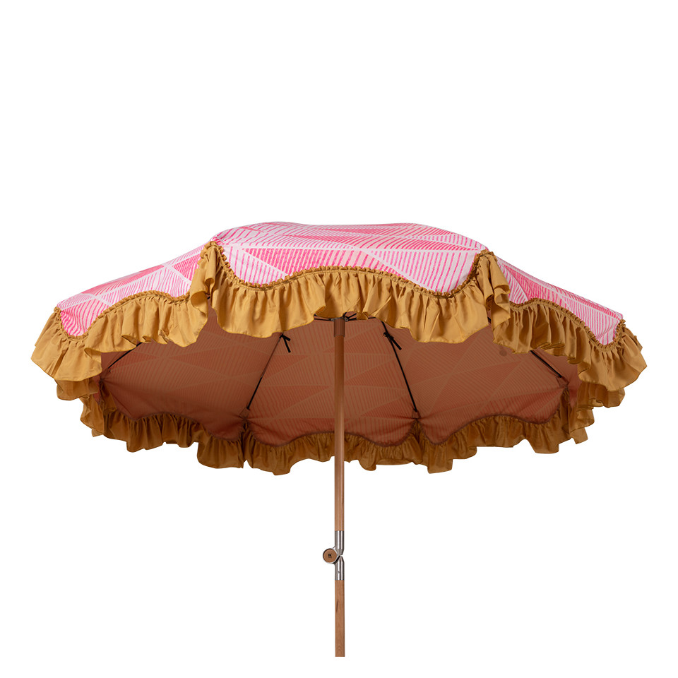 Parasol vintage Pink "Graphic Twist" 