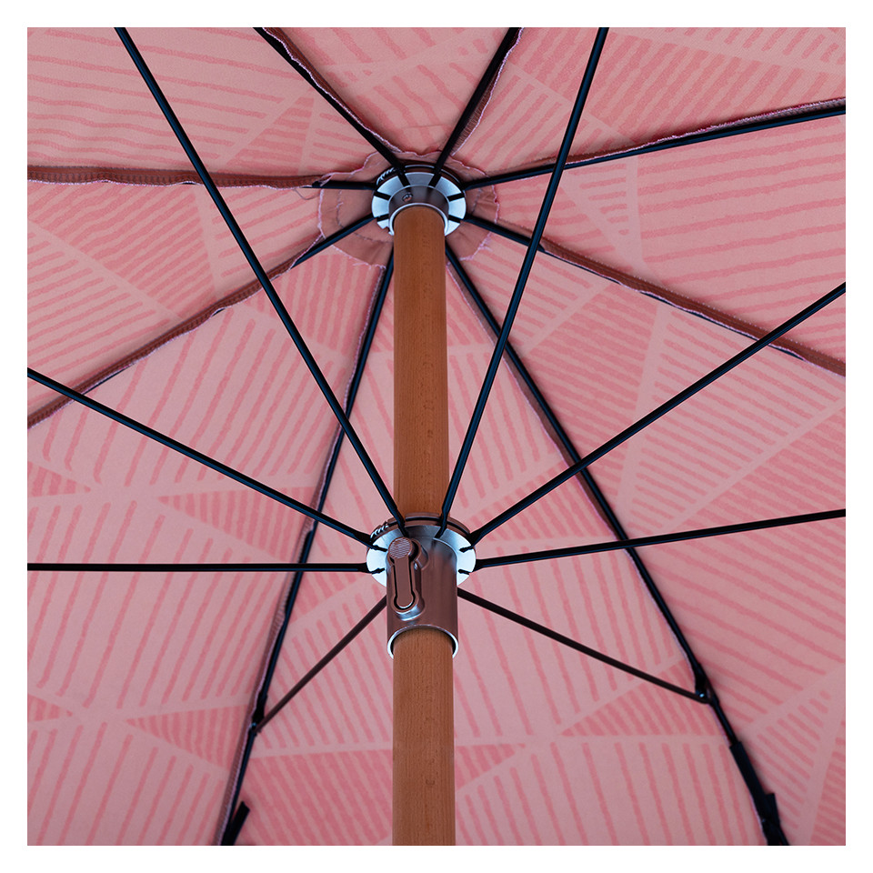 Parasol vintage Pink "Graphic Twist" 