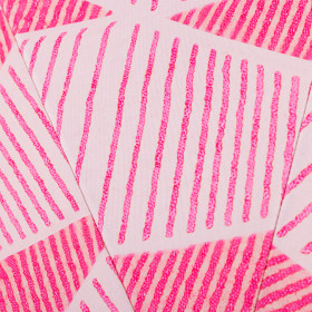 Parasol vintage Pink "Graphic Twist" 