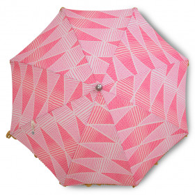 Parasol vintage Pink "Graphic Twist"