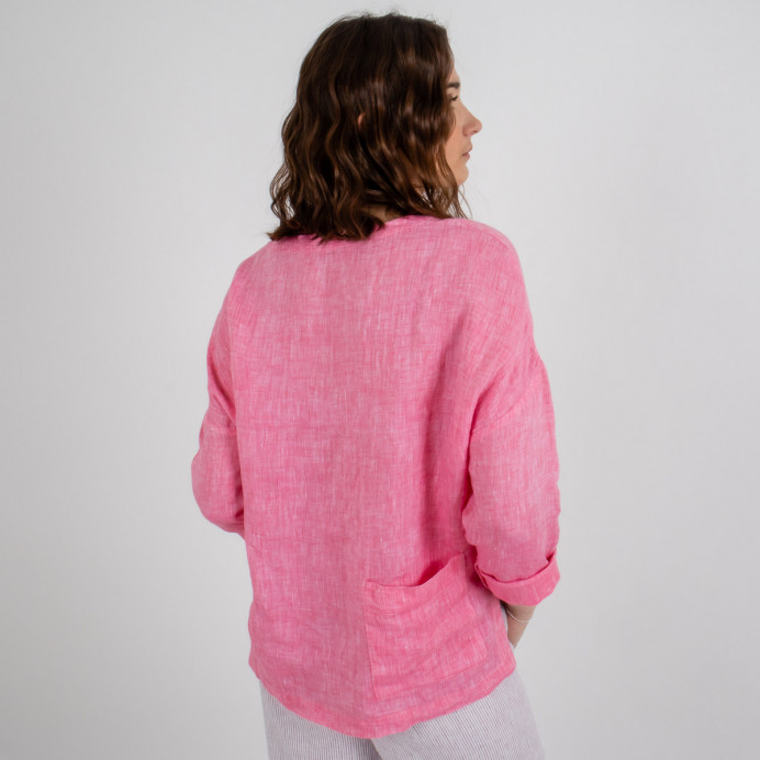 50% OFF - Mes Soeurs et Moi - Autruche Blouse - Nectarine - 1429