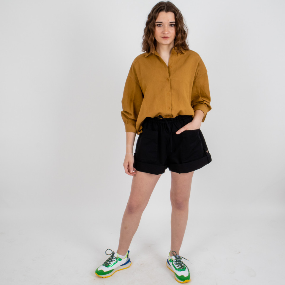 Short élastique en coton Douala 