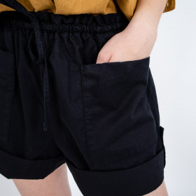Short élastique en coton Douala 