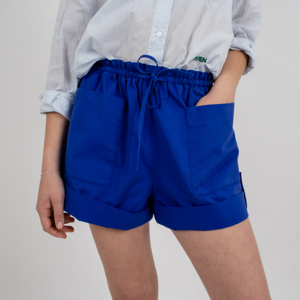 Short élastique en coton Douala 