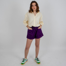 Short élastique en coton Douala 