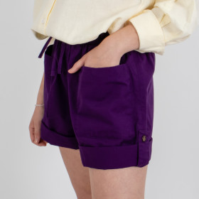 Short élastique en coton Douala 