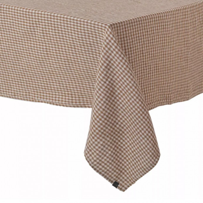 Harmony Textile - Haomy Nappe de Table PIANA Lin Lavé