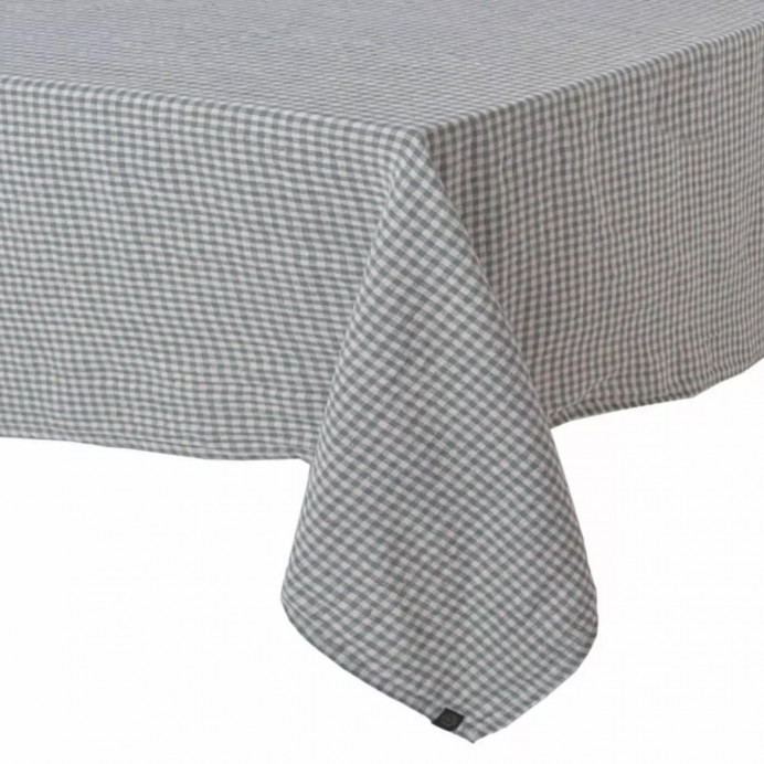 Harmony Textile - Haomy Nappe de Table PIANA Lin Lavé