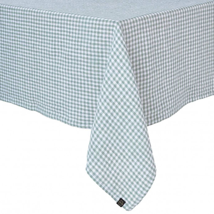 Harmony Textile - Haomy Nappe de Table PIANA Lin Lavé