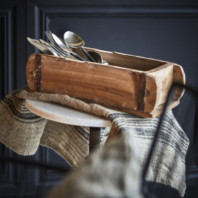 Moule à Brique en Bois Recyclé - 31 cm