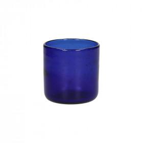 Gobelet en Verre VICO Bleu - Diam 8XH 8,2cm
