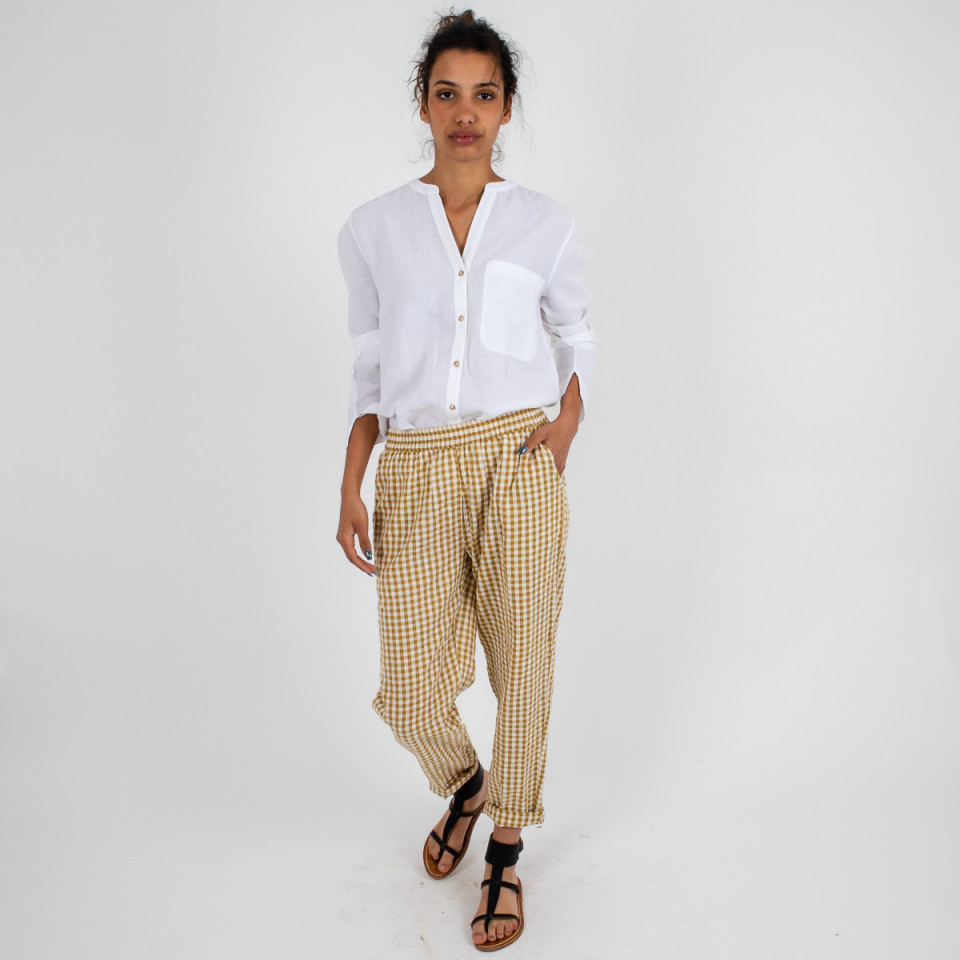 Chemise manches longues col V Gina 
